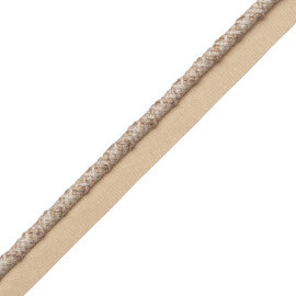 1/4" (6 Mm) Somerset Cord With Tape Trim by Samuel & Sons in Driftwood