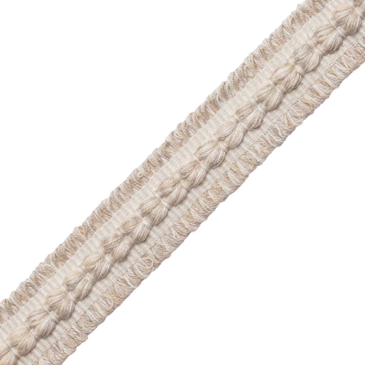 Somerset Strié Braid Trim by Samuel & Sons in Flax