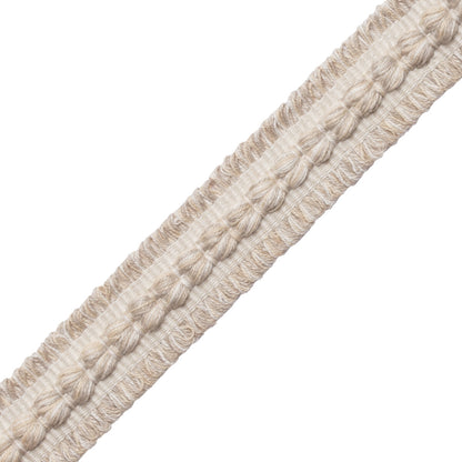 Somerset Strié Braid Trim by Samuel & Sons in Flax