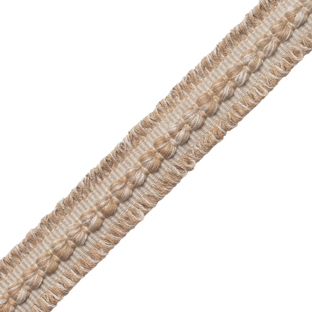 Somerset Strié Braid Trim by Samuel & Sons in Driftwood