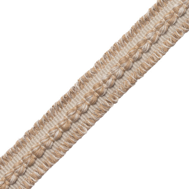 Somerset Strié Braid Trim by Samuel & Sons in Driftwood