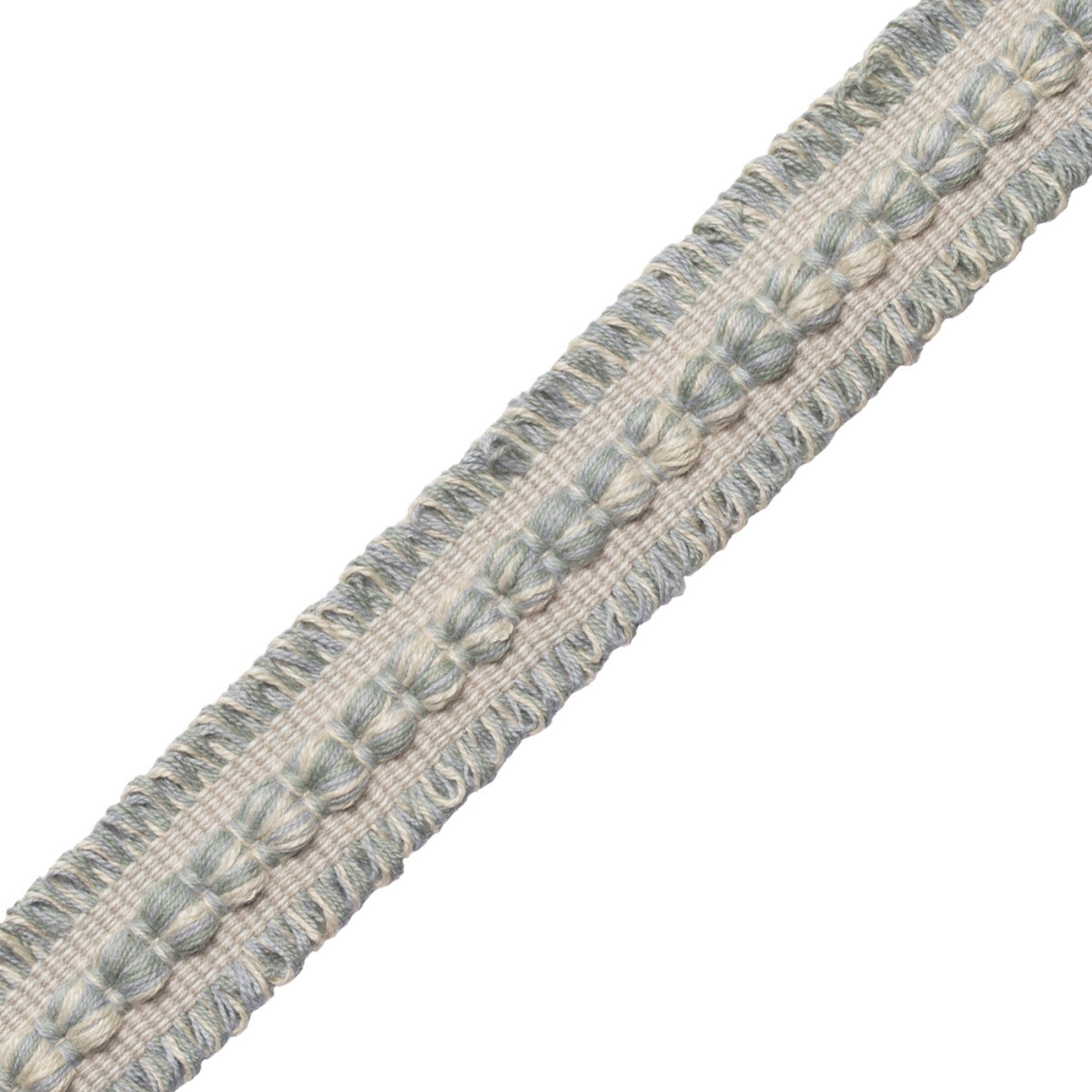 Somerset Strié Braid Trim by Samuel & Sons in Rain