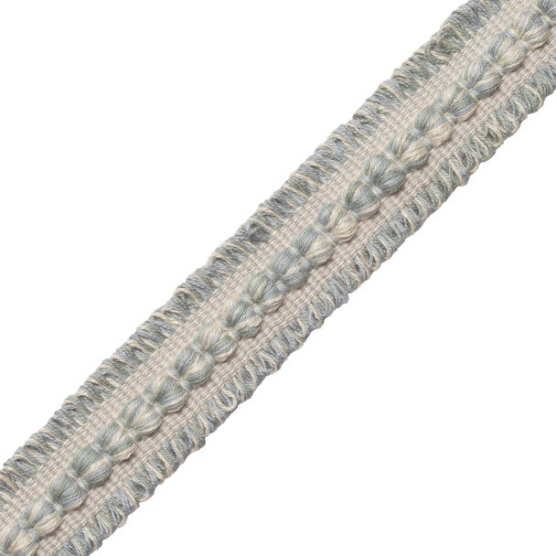 Somerset Strié Braid Trim by Samuel & Sons in Rain
