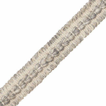 Somerset Strié Braid Trim by Samuel & Sons in Slate