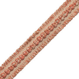 Somerset Strié Braid Trim by Samuel & Sons in Terra