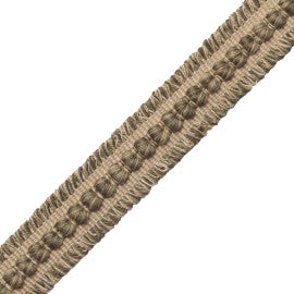 Somerset Strié Braid Trim by Samuel & Sons in Olive