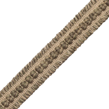Somerset Strié Braid Trim by Samuel & Sons in Olive