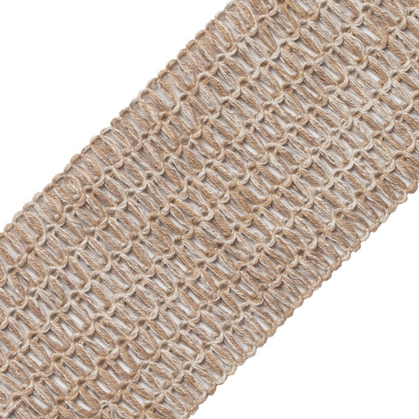 Somerset Openwork Braid Trim by Samuel & Sons in Driftwood