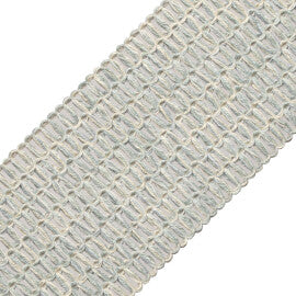 Somerset Openwork Braid Trim by Samuel & Sons in Rain