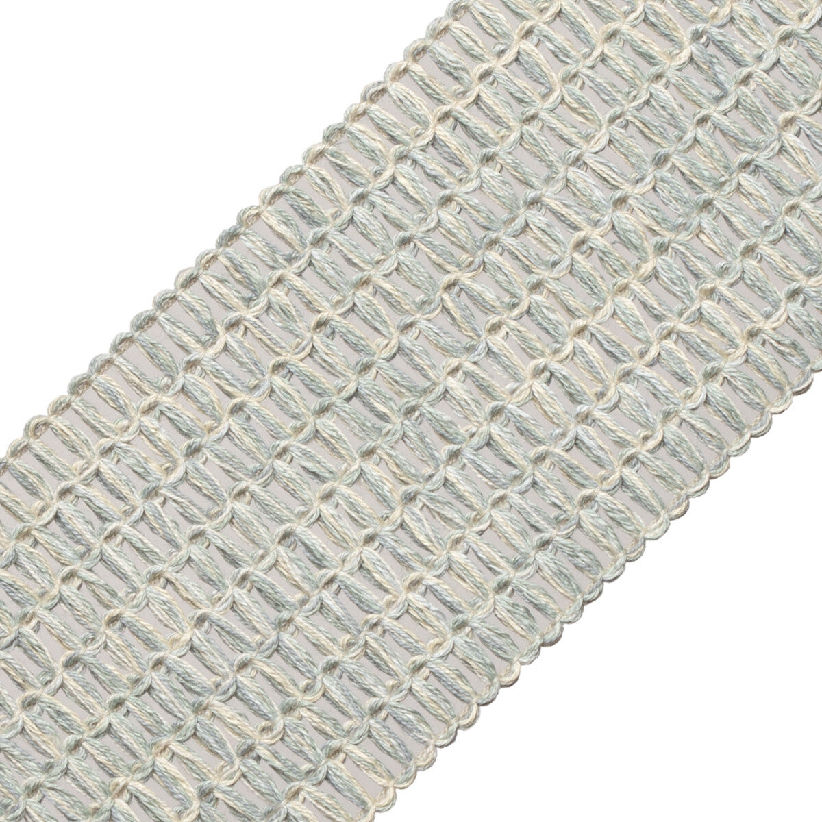 Somerset Openwork Braid Trim by Samuel & Sons in Rain