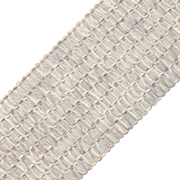 Somerset Openwork Braid Trim by Samuel & Sons in Slate