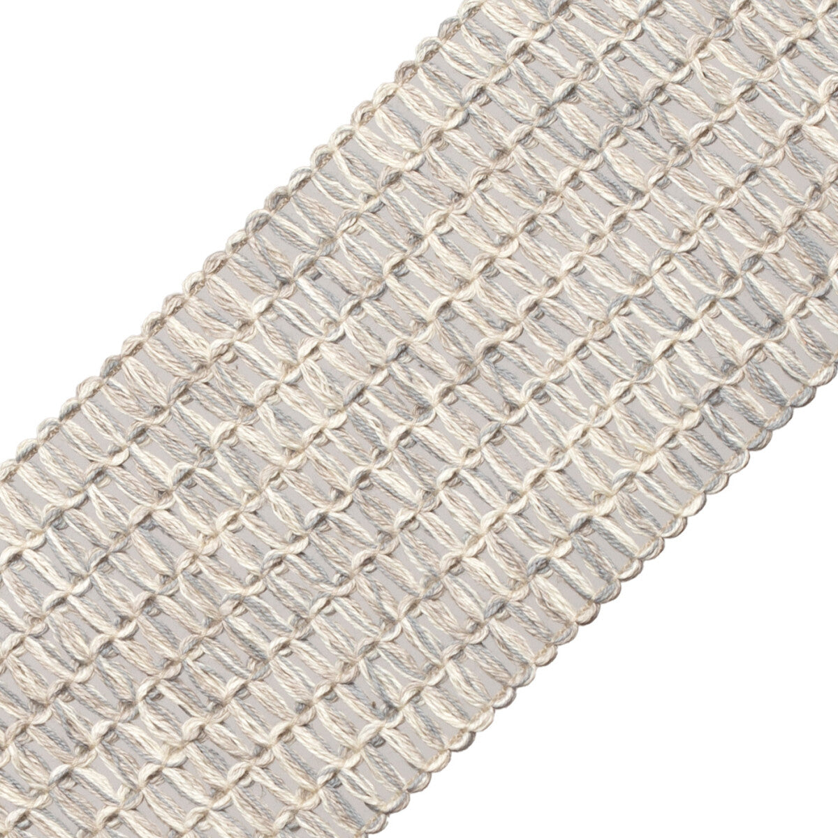 Somerset Openwork Braid Trim by Samuel & Sons in Slate