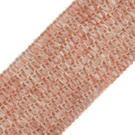 Somerset Openwork Braid Trim by Samuel & Sons in Terra