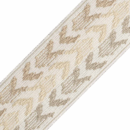Somerset Ikat Border Trim by Samuel & Sons in Flax