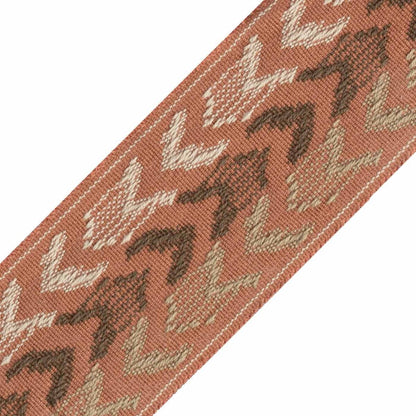 Somerset Ikat Border Trim by Samuel & Sons in Terra