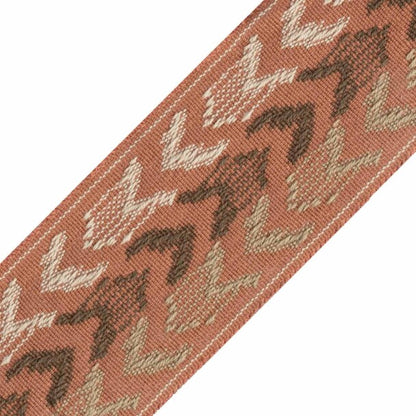 Somerset Ikat Border Trim by Samuel & Sons in Terra