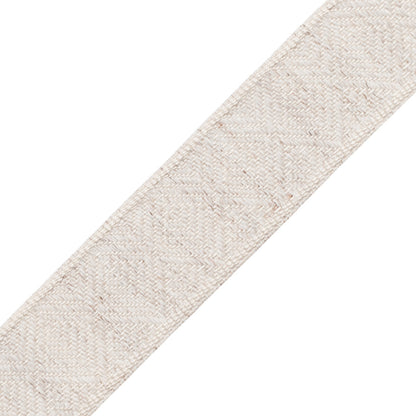 Somerset Geometric Border Trim by Samuel & Sons in Flax