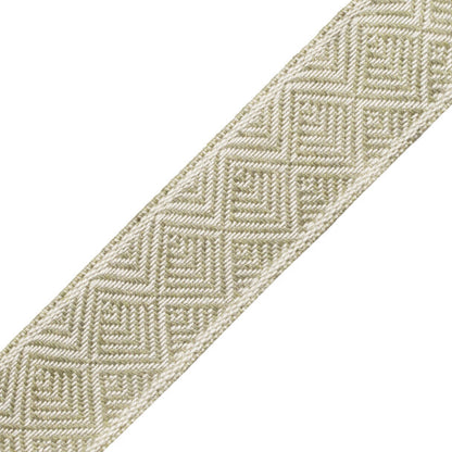 Somerset Geometric Border Trim by Samuel & Sons in Willow