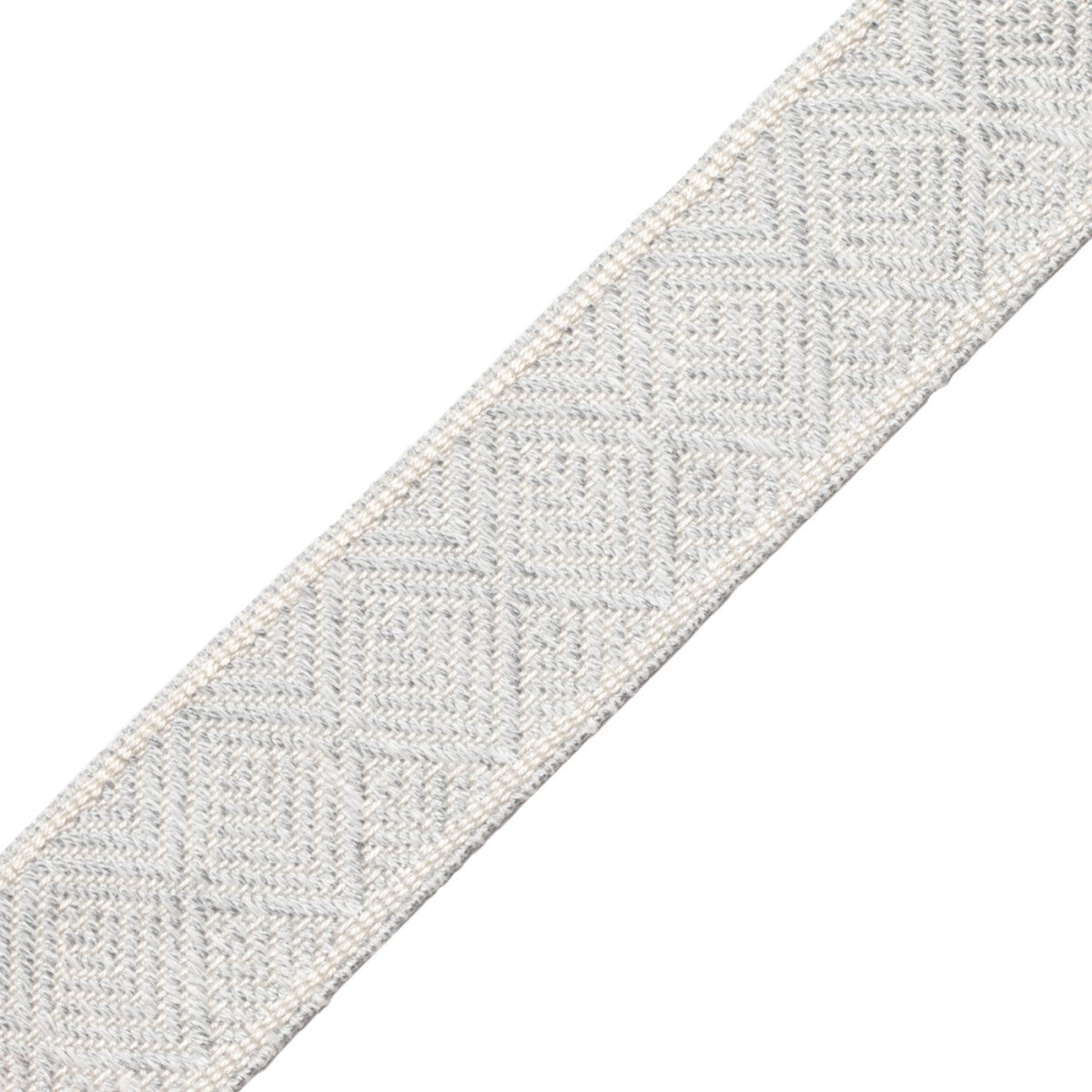 Somerset Geometric Border Trim by Samuel & Sons in Rain