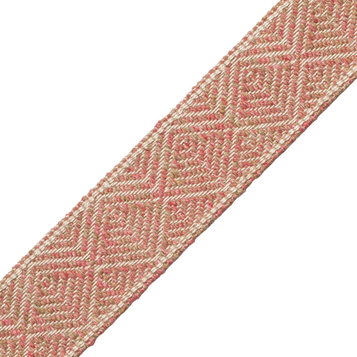 Somerset Geometric Border Trim by Samuel & Sons in Terra