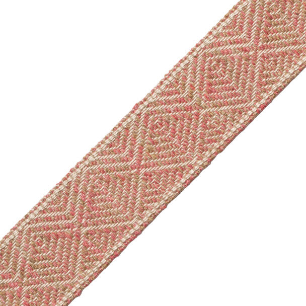 Somerset Geometric Border Trim by Samuel & Sons in Terra