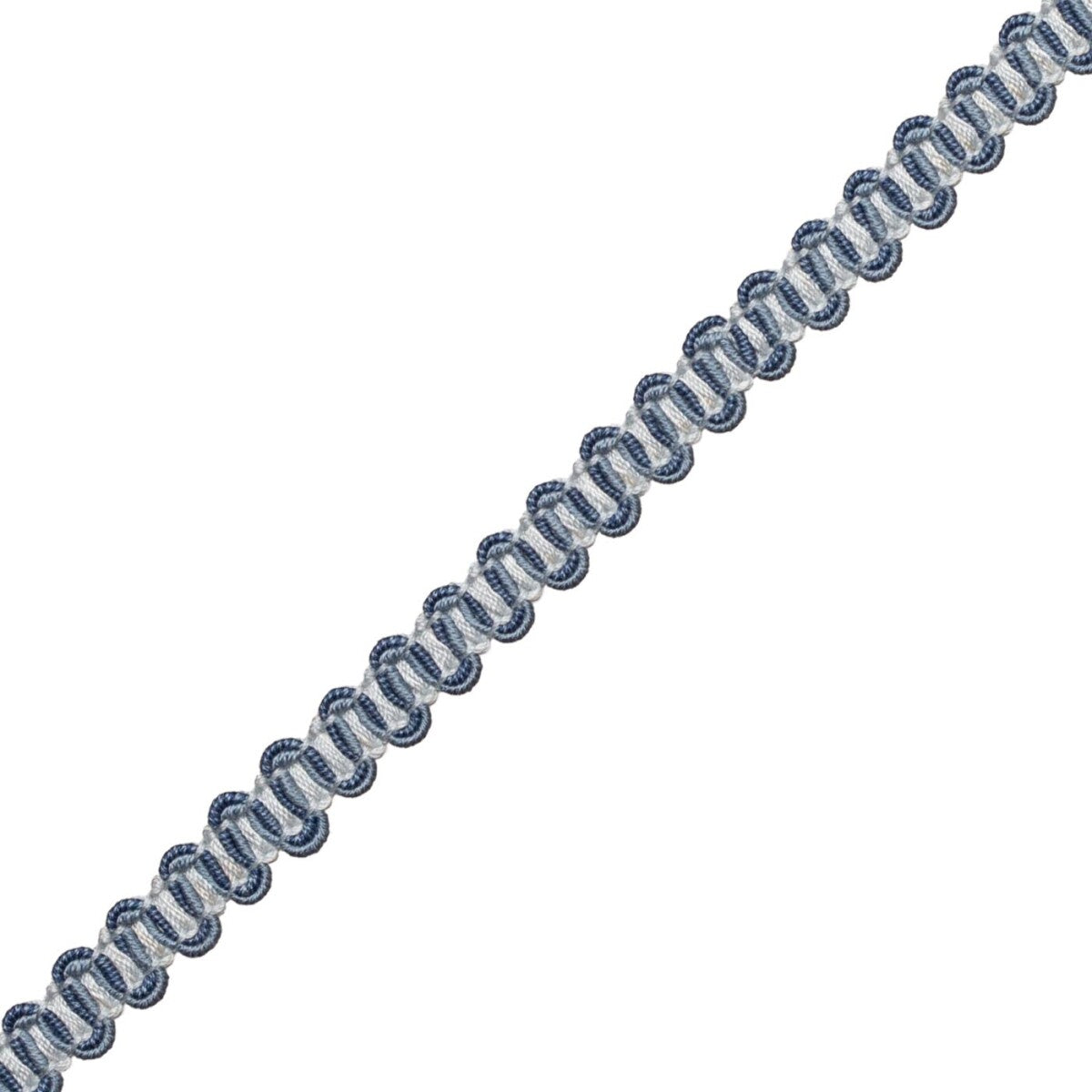 Tiverton Gimp Trim by Samuel & Sons in Marine