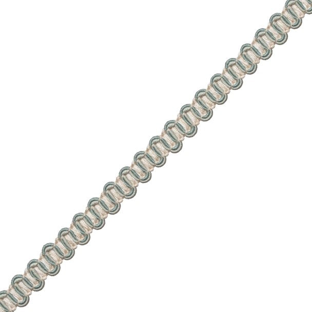 Tiverton Gimp Trim by Samuel & Sons in Aqua