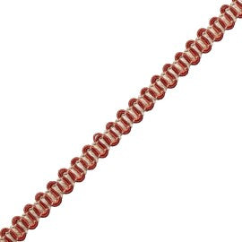 Tiverton Gimp Trim by Samuel & Sons in Vermillion