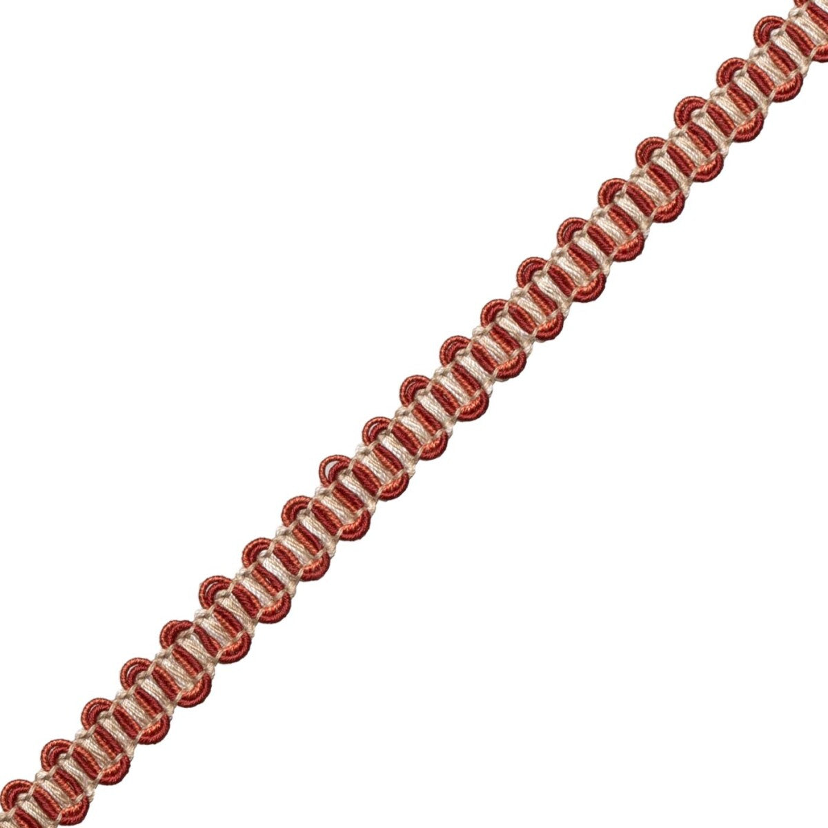 Tiverton Gimp Trim by Samuel & Sons in Vermillion