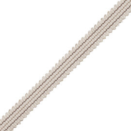 Tiverton Striped Gimp Trim by Samuel & Sons in Charcoal