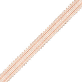 Tiverton Striped Gimp Trim by Samuel & Sons in Shell