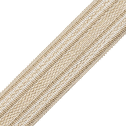 1.7" (43 Mm) Tiverton Border Trim by Samuel & Sons in Ecru