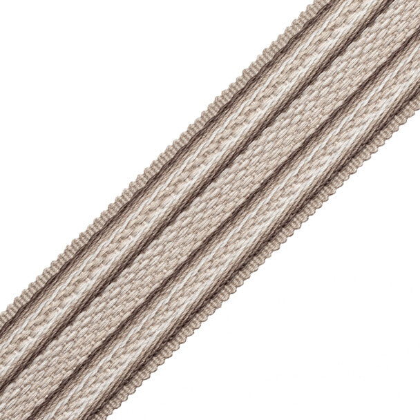1.7" (43 Mm) Tiverton Border Trim by Samuel & Sons in Charcoal