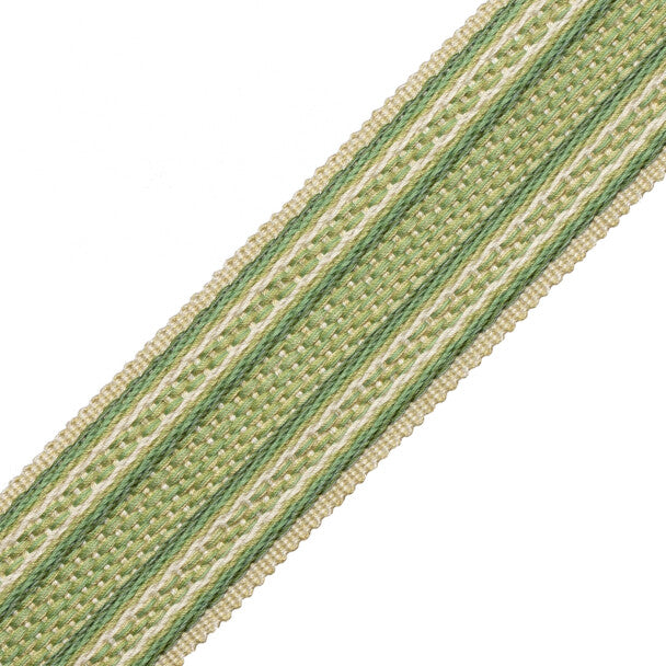 1.7" (43 Mm) Tiverton Border Trim by Samuel & Sons in Fern