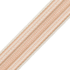 1.7" (43 Mm) Tiverton Border Trim by Samuel & Sons in Shell