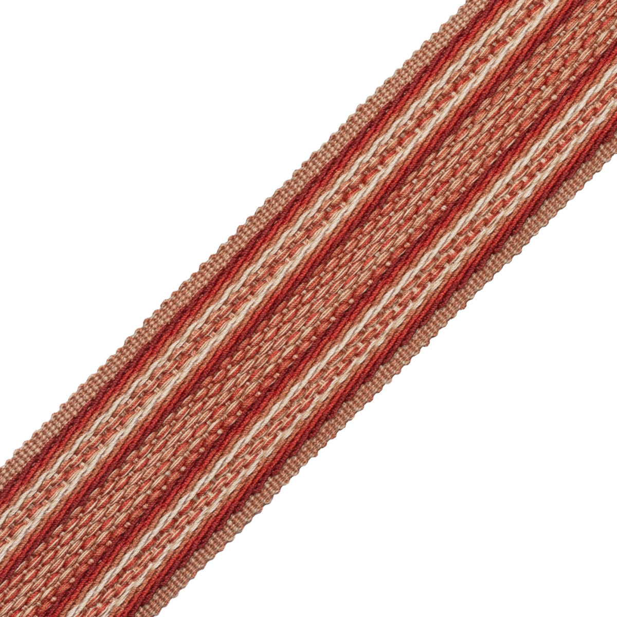 1.7" (43 Mm) Tiverton Border Trim by Samuel & Sons in Vermillion