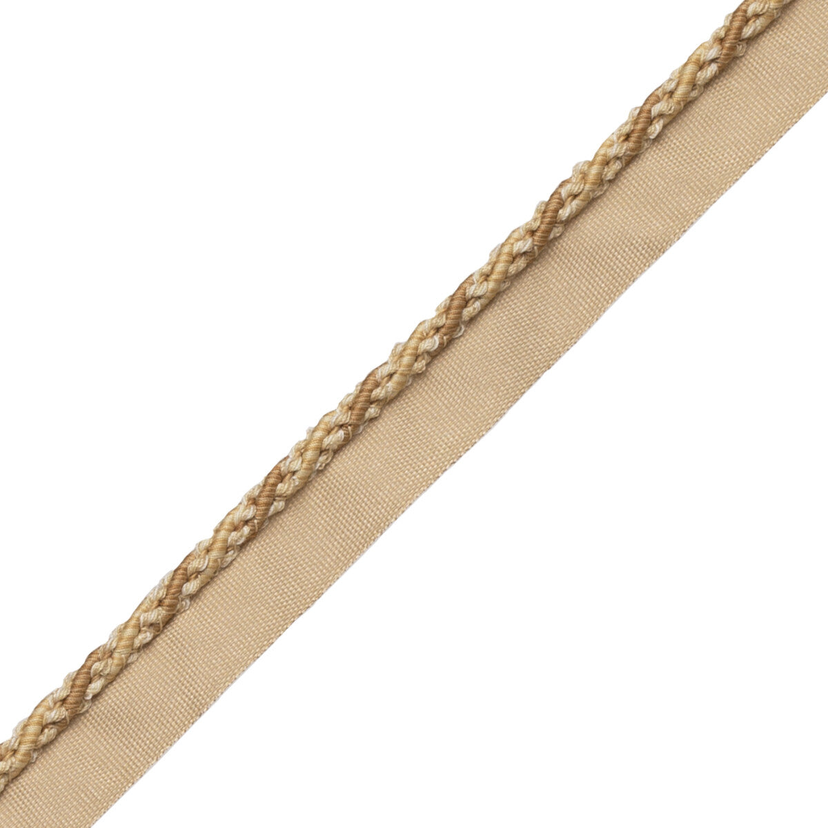1/4" (5 Mm) Tiverton Cord With Tape Trim by Samuel & Sons in Ocher