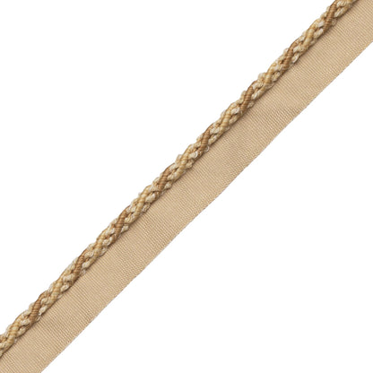 1/4" (5 Mm) Tiverton Cord With Tape Trim by Samuel & Sons in Ocher