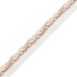 5/16" (8 Mm) Tiverton Cord With Tape Trim by Samuel & Sons in Shell
