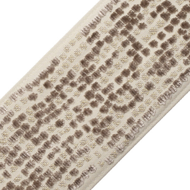 Polaris Velvet Border Trim by Samuel & Sons in Topaz
