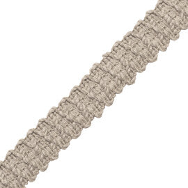 Bali Linen Braid Trim by Samuel & Sons in Flax