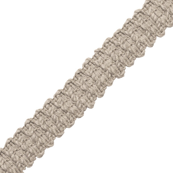 Bali Linen Braid Trim by Samuel & Sons in Flax