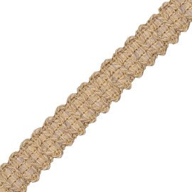 Bali Jute Braid Trim by Samuel & Sons in Burlap