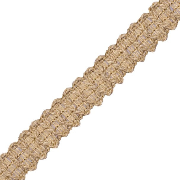 Bali Jute Braid Trim by Samuel & Sons in Burlap