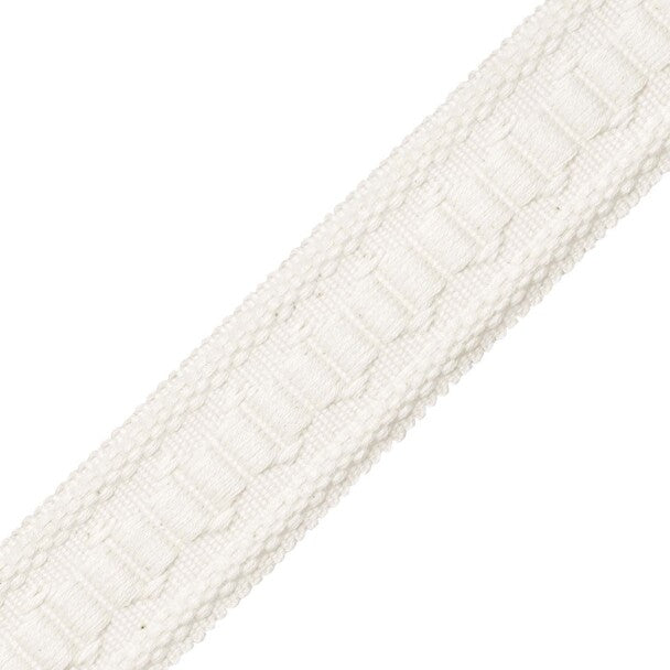 Bali Cotton Border Trim by Samuel & Sons in Cream
