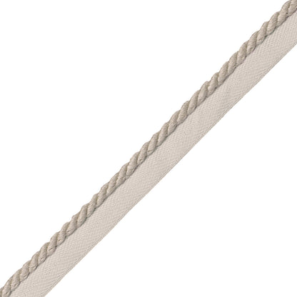 1/4" Bali Linen Cord With Tape Trim by Samuel & Sons in Flax