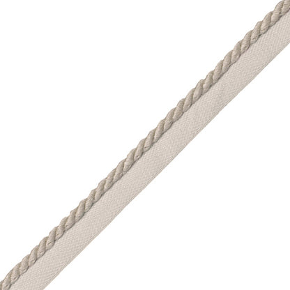 1/4" Bali Linen Cord With Tape Trim by Samuel & Sons in Flax