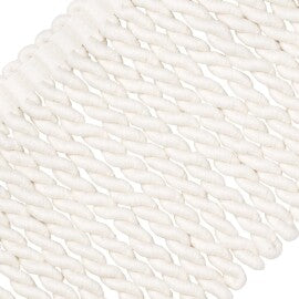 Bali Cotton Jumbo Bullion Fringe Trim by Samuel & Sons in Cream