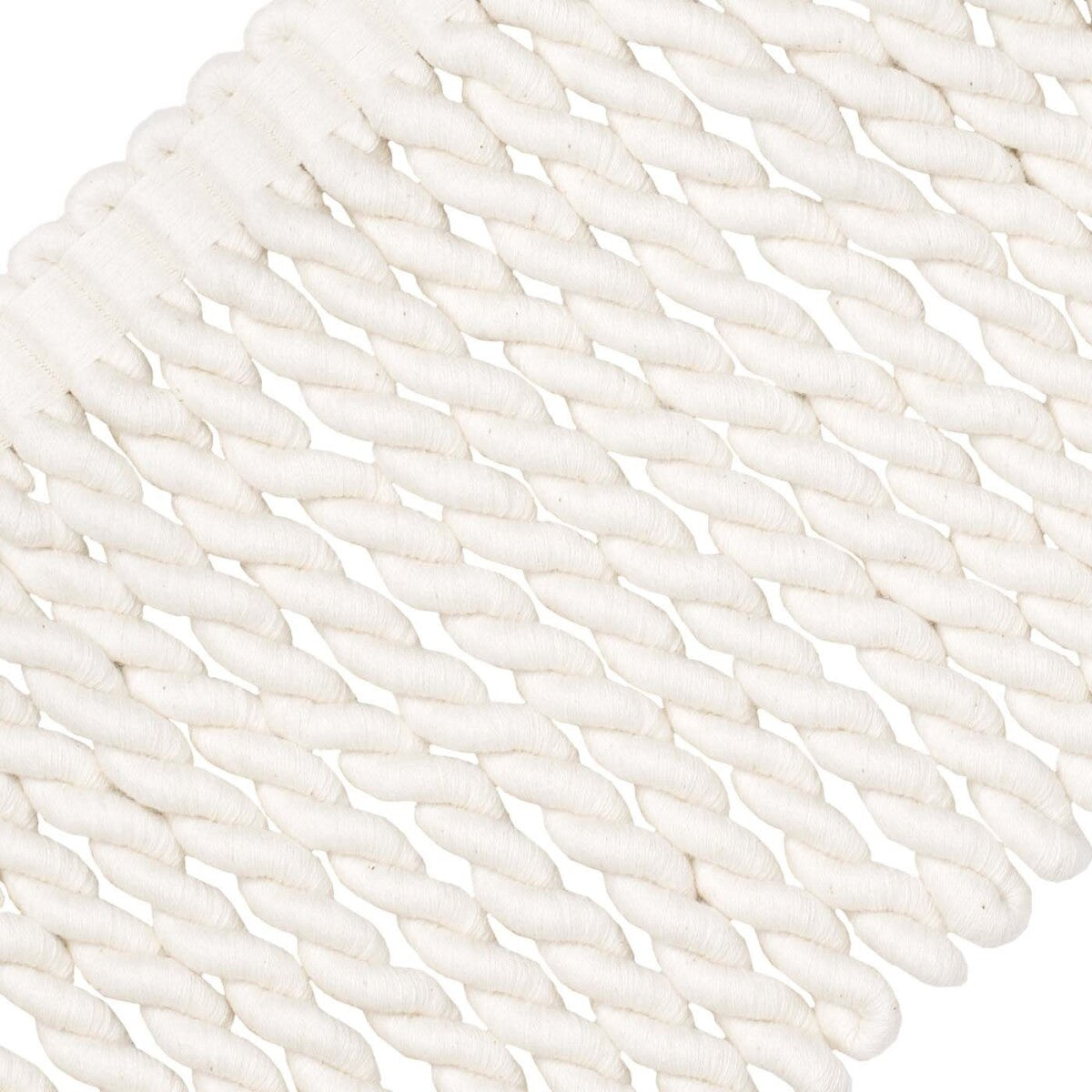 Bali Cotton Jumbo Bullion Fringe Trim by Samuel & Sons in Cream