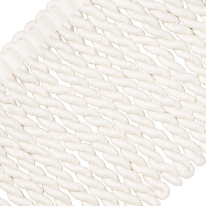 Bali Cotton Jumbo Bullion Fringe Trim by Samuel & Sons in Cream